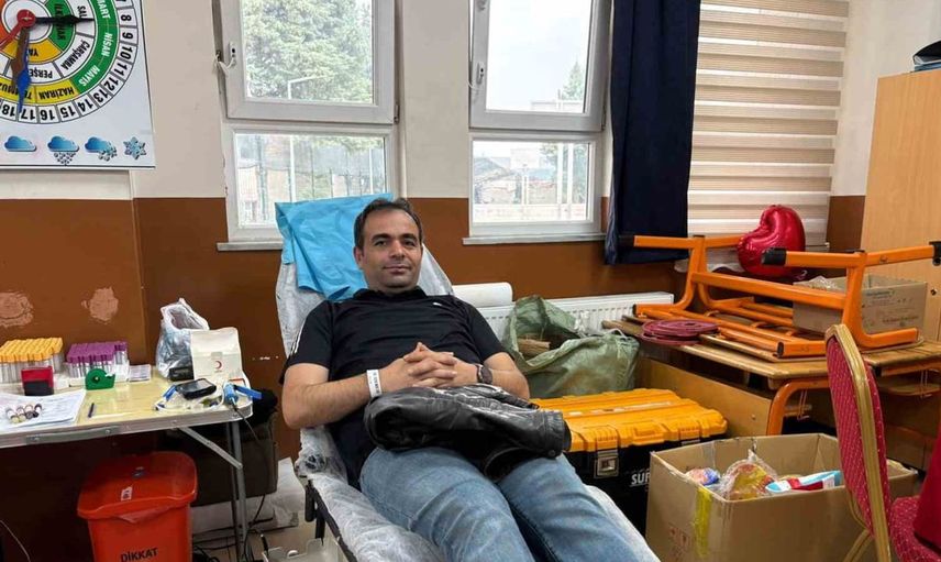 Vezirköprü'de kan bağışı seferberliği: 90 ünite kan toplandı
