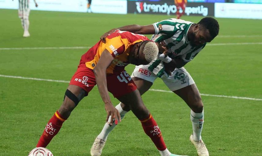 Galatasaray, Konyaspor'u rahat geçti: 4-0