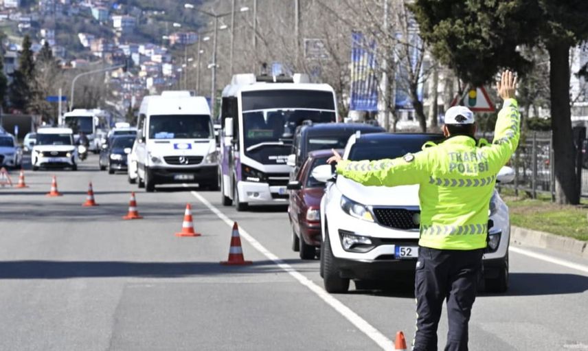 Ordu'da trafik denetimleriyle kazalar azalıyor: 3 bin 762 sürücüye işlem yapıldı
