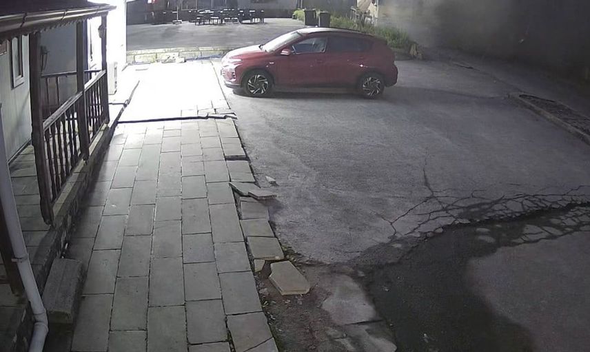 Artvin'deki heyelan tır garajında can aldı: Güvenlik kamerası görüntüleri ortaya çıktı