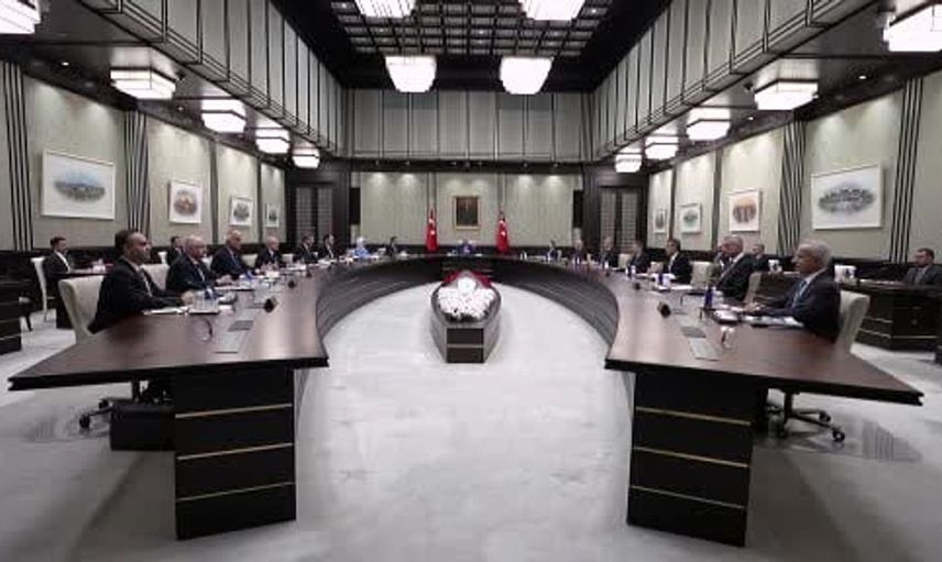 Cumhurbaşkanı Erdoğan başkanlığında Beştepe’de kabine toplantısı yapıldı