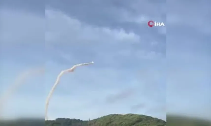 Tayvan'ın uydu fırlatma aracı ilk denemesinde rota dışına çıktı