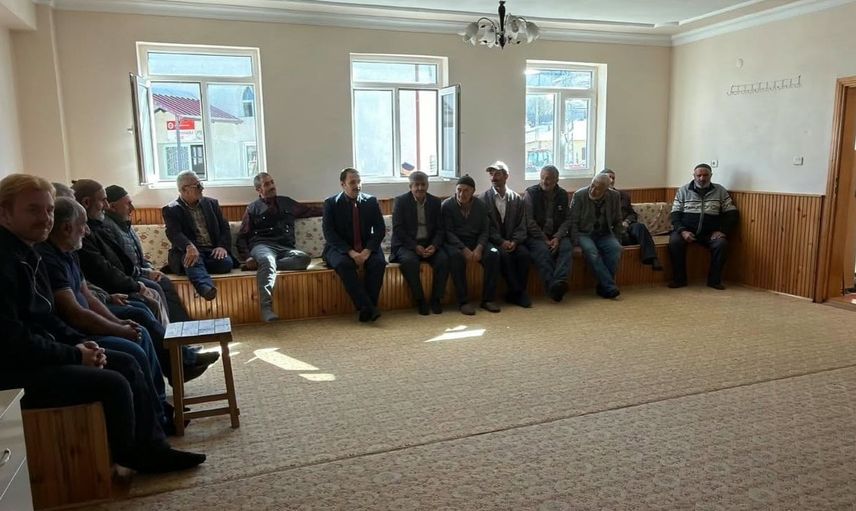 Kaymakam ahat, otlukbeli ve elmalı köylerinde vatandaşlarla buluştu