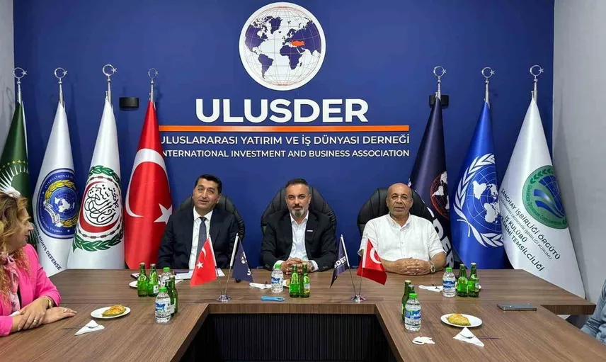 Mahmut Boyraz, uluslararası iş dünyası derneğiyle Malatya'nın geleceğini konuştu