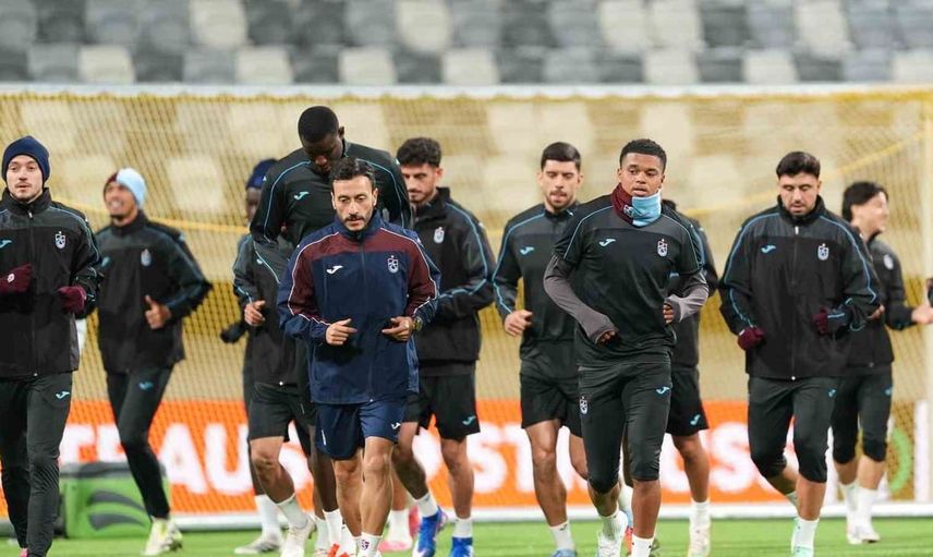 Trabzonspor, KuPS ile yapacağı maça son hazırlıklarını tamamladı