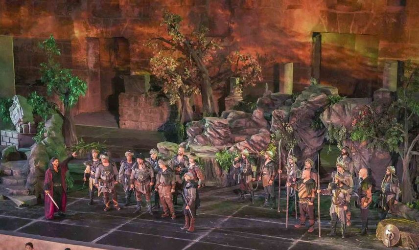Aspendos'ta opera ve bale buluşması: 33. festival 'Attila' ile başladı