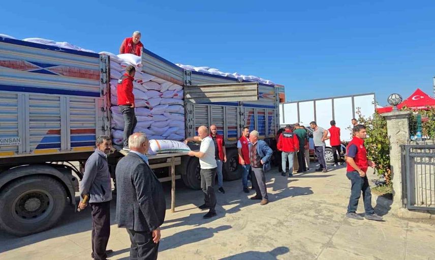 Samsun'da tarımsal üreticilere tohum ve gübre desteği sağlandı
