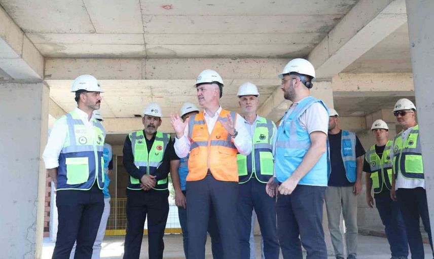 Turgutalp kentsel dönüşüm projesinde anahtar teslimi 2027 hedefiyle devam ediyor