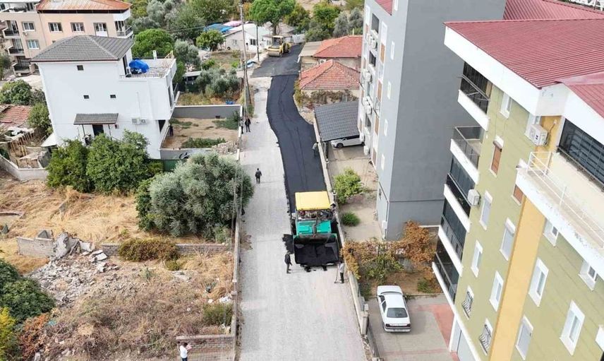 Nazilli'de yollar yenileniyor: Zafer Mahallesi'nde asfalt çalışmaları başladı