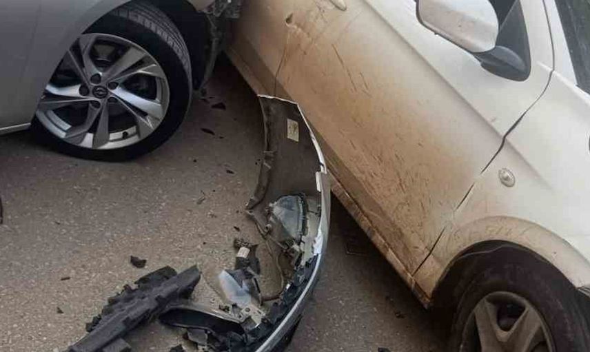 Kurtalan'da iki aracın karıştığı trafik kazasında yaralanan olmadı