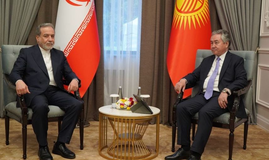İran dışişleri bakanı arakçi, kırgızistan dışişleri bakanı kulubayev ile bir araya geldi