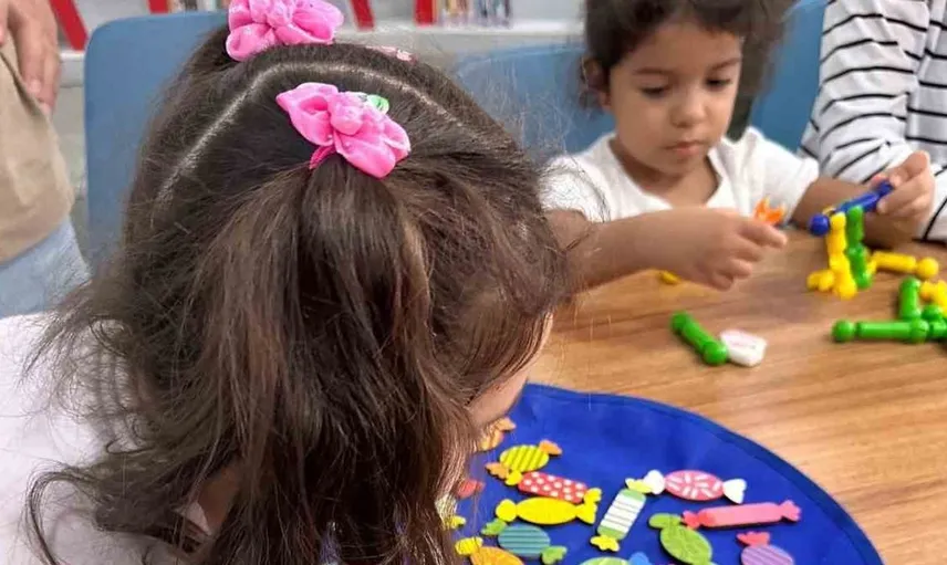 Aydın'da çocuklar zekâ oyunlarıyla eğlenerek öğreniyor