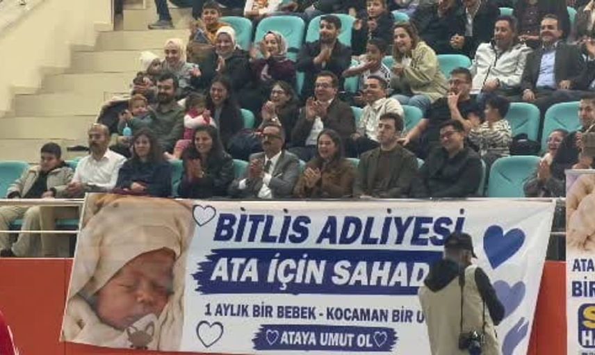 Bitlis Adliyesi, SMA hastası Ata bebek için el ele verdi