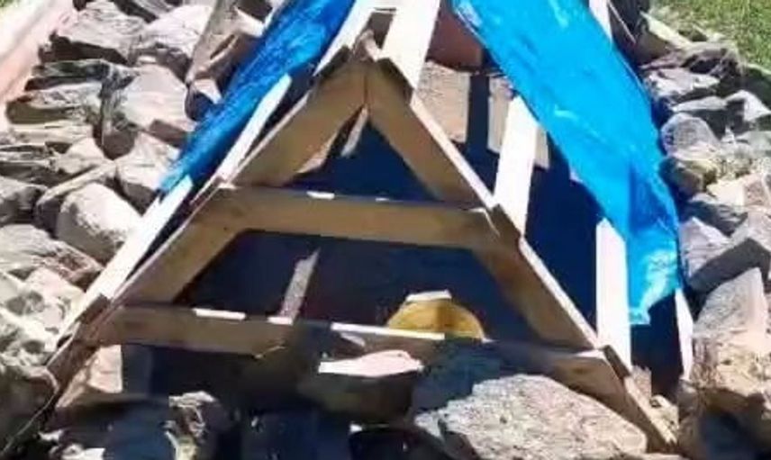 Rize'de mezarı ayılardan korumak için sıra dışı yöntem: Köpek sesi çıkaran düzenek