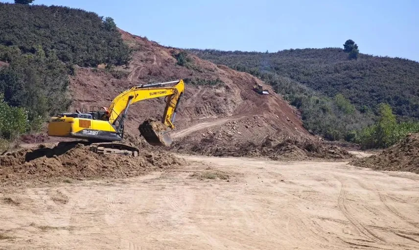 Akçakoca-Melenağzı devlet yolu projesi hızla ilerliyor