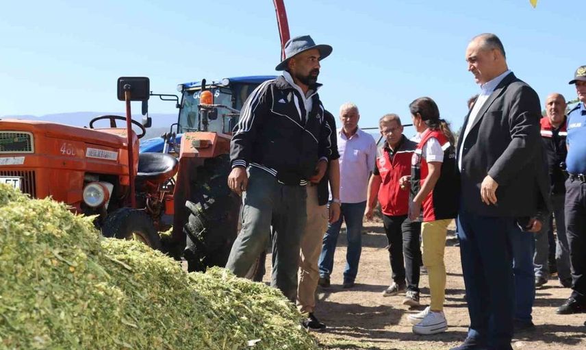 Yatağan'da tarımsal üretime vurgu yapan hasat şenliği coşkusu