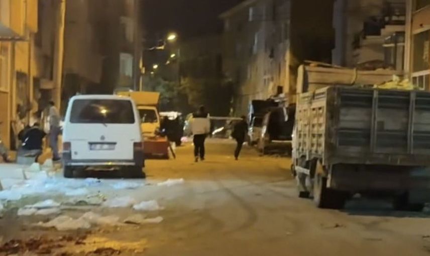 Darp edilen şahıs hastaneye gitmekten kaçınca boş arsada bulundu