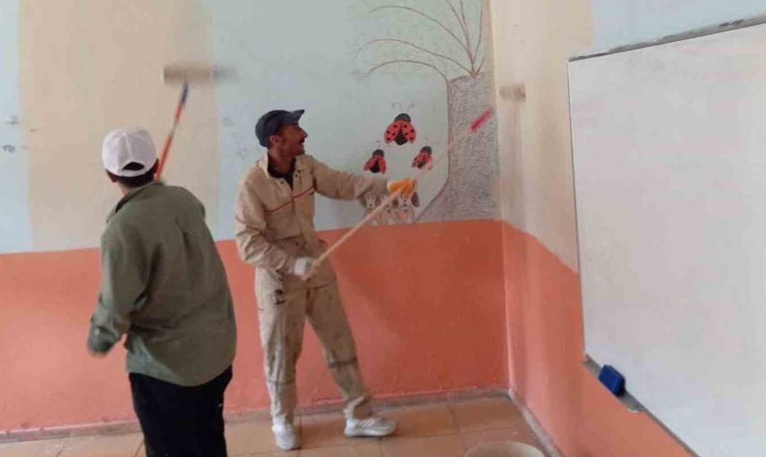 Diyadin’de okullar yeni döneme hazırlanıyor