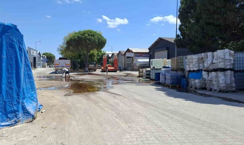 Balıkesir'de kimyasal madde sızıntısı paniğe neden oldu