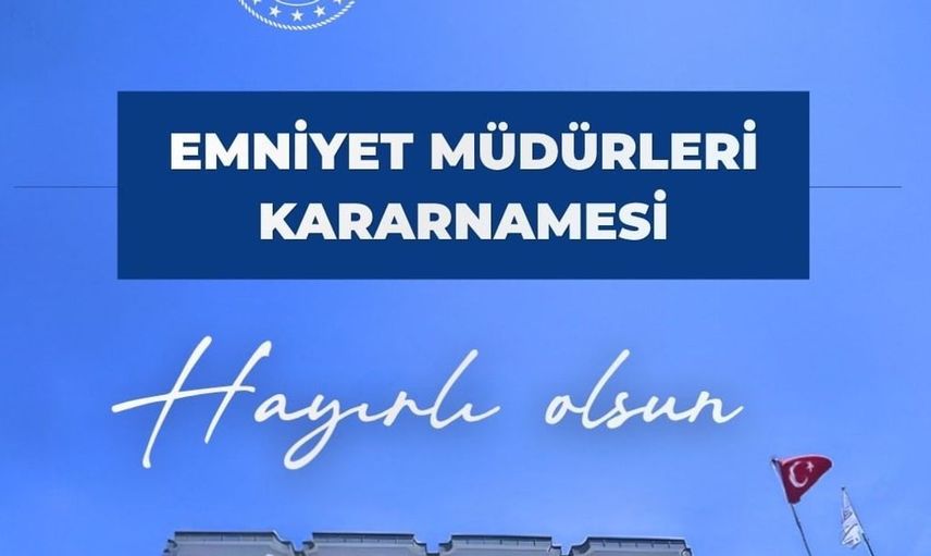 İçişleri Bakanı Çiftçi, yeni emniyet müdürlerine başarı dileğinde bulundu