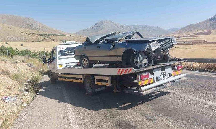 Elbistan'da trafik kazası: 1 yaralı