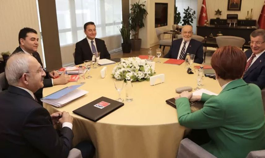 6'lı masaya tepkiler sürüyor: Beceriksizliğinizi perdelemeye çalışıyorsunuz