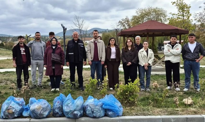 Hisarcık'ta çevre temizliği etkinliği ile toplumsal duyarlılık artırıldı