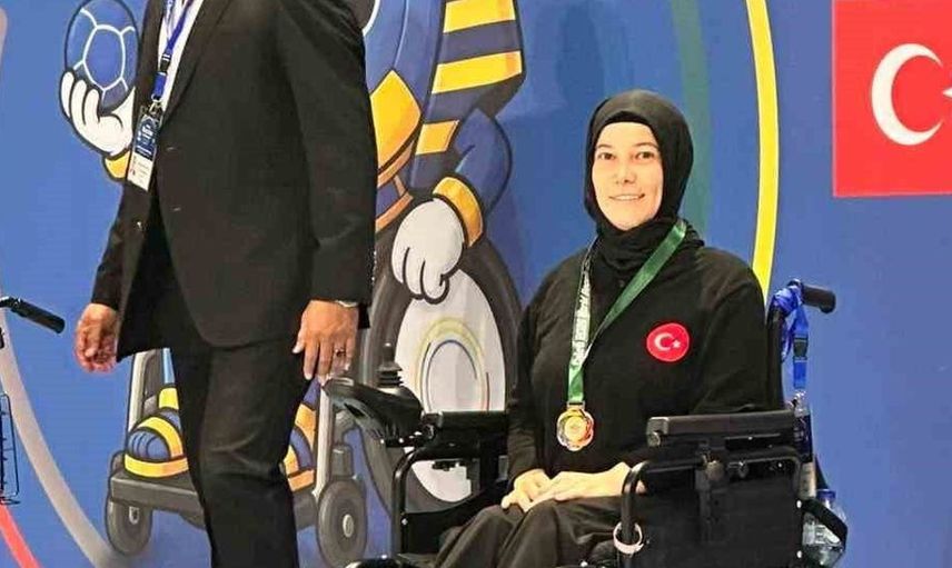 Bağcılar sporcusu Fatma Gürbüzer, bronz madalya kazandı