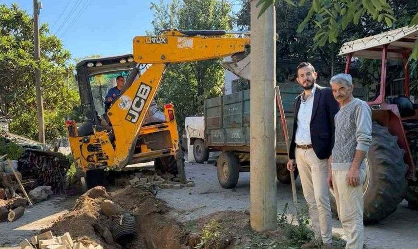 Babadağ'da altyapı çalışmaları hız kazandı: Başkan Kumral yerinde inceledi