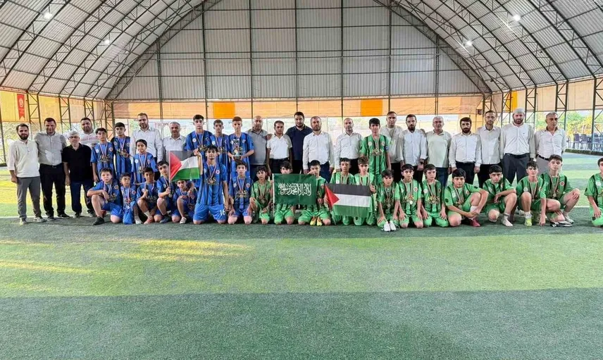 Kahta'da Kur’an kursları futbol turnuvasında şampiyon Çağrı Camii