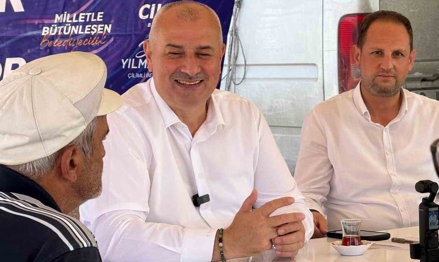 Çilimli'de vatandaş soruyor, başkan yanıtlıyor