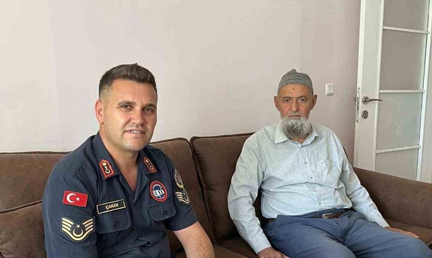 Şehidin babasına unutulmaz vefa ziyareti: Duygusal anlar yaşandı
