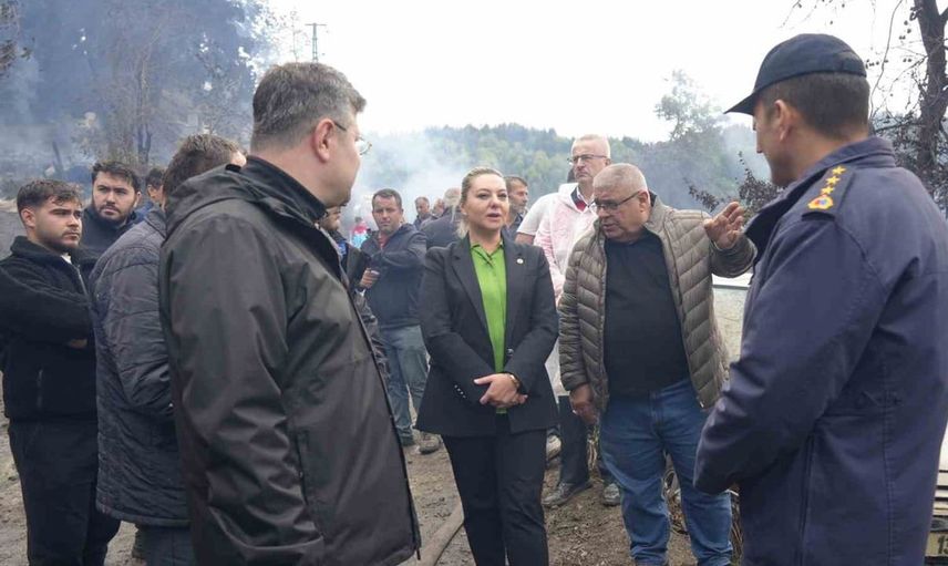 Kastamonu Milletvekili Ekmekci, yangın sonrası Deresökü köyünde yaraların sarılacağını duyurdu
