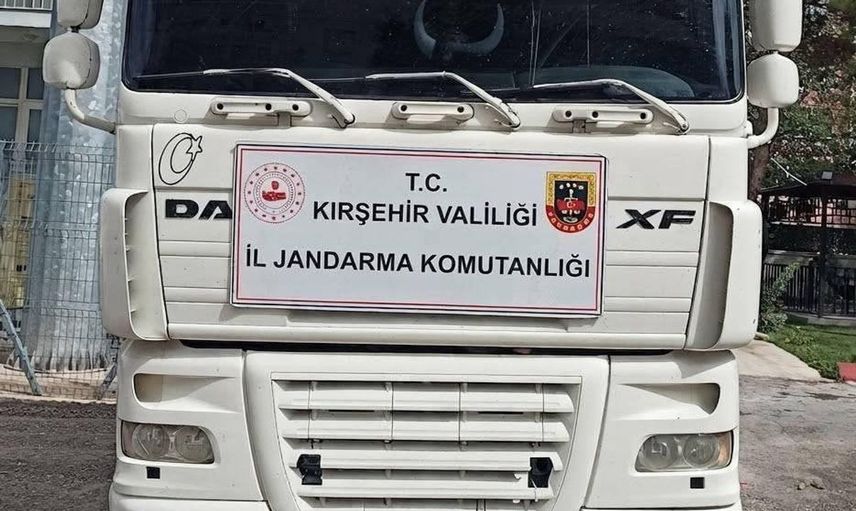Kırşehir’de kaçak tır şase değişimi ortaya çıkarıldı
