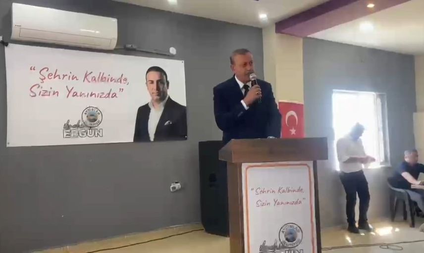 Eren Üniversitesi rektörü necmettin elmastaş, aydınlar belediye başkanı ibrahim ergün ile yemekli toplantıda buluştu