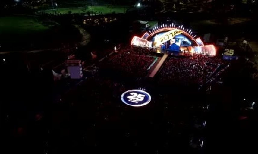 AK Parti 25. kuruluş yıl dönümünü büyük bir coşkuyla kutladı