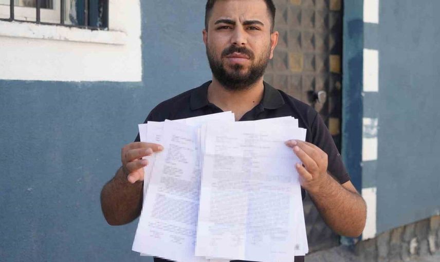 Gaziantep'te asılsız şikayetlerden bunalan adam yardım bekliyor