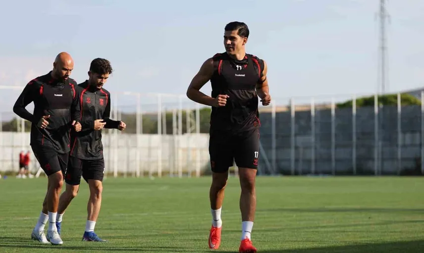 Sivasspor, Kayserispor maçı için antrenmanlarını sürdürüyor
