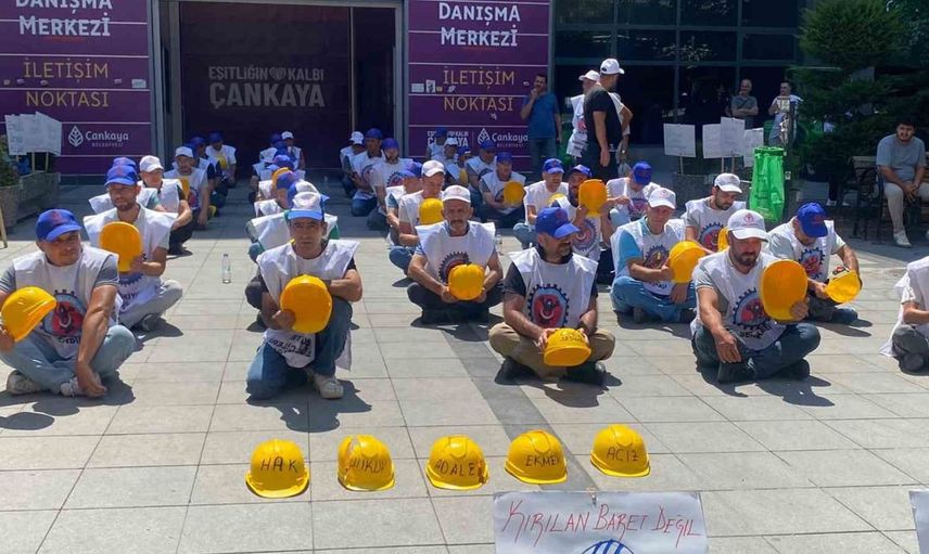 Doruk Madencilik işçileri Ankara'da hak arayışıyla buluştu