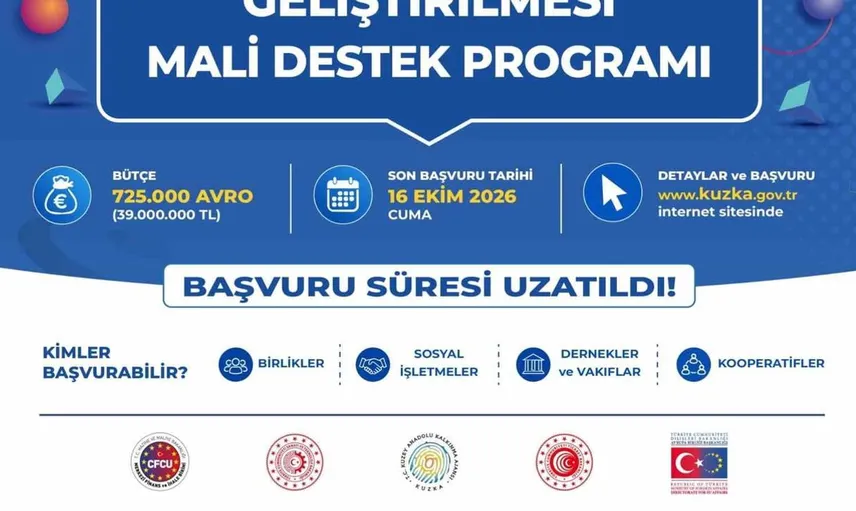 Sosyal girişimciler için mali destek programına başvuru süresi uzatıldı
