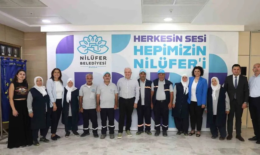 Nilüfer Belediyesi personeli okuma yazma kursunu başarıyla tamamladı