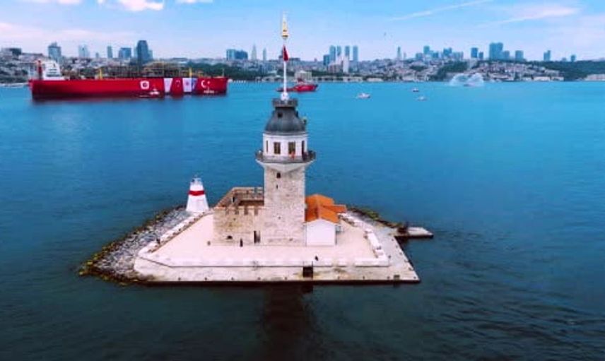 Osman Gazi yüzer platformu, Mavi Vatan'da görevine başlamak için hazırlanıyor