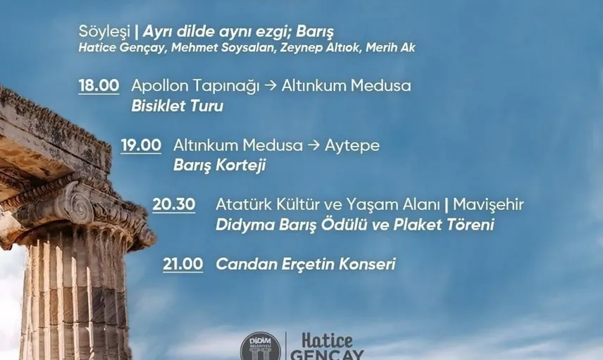 Didim Barış Şenliği'nde kültürel zenginlikler buluşuyor