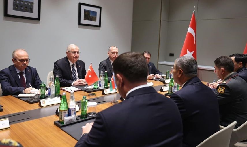 Yaşar Güler ve Zakir Hasanov, Azerbaycan'da savunma iş birliğini güçlendirdi
