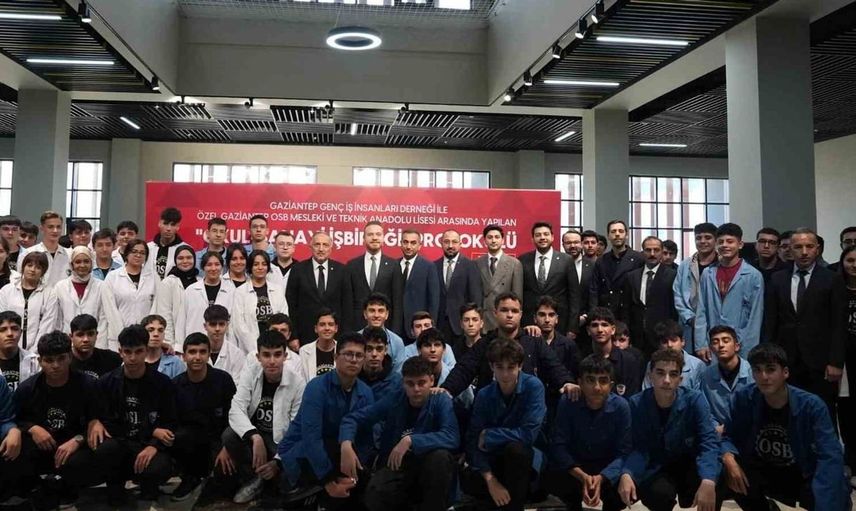 Gaziantep'te mesleki eğitim için güç birliği: GAOSB ve GAGİAD işbirliği protokolü imzalandı