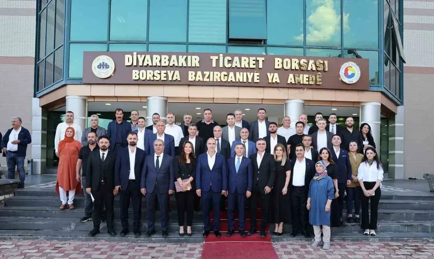 Diyarbakır Ticaret Borsasında Engin Yeşil yeniden başkan seçildi