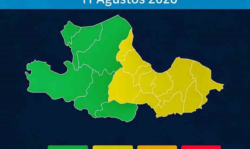 Samsun’un doğusunda beklenen kuvvetli yağış için sarı kodlu uyarı