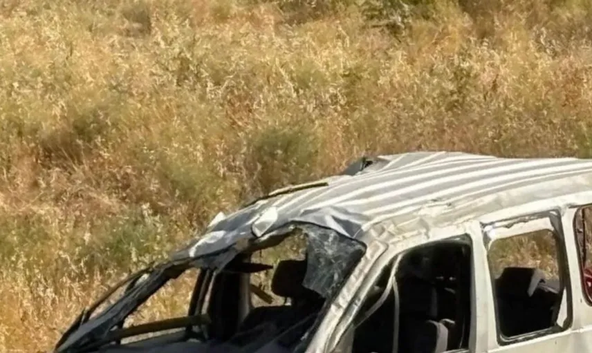 Siirt’te kontrolden çıkan hafif ticari araç kaza yaptı: 1 yaralı
