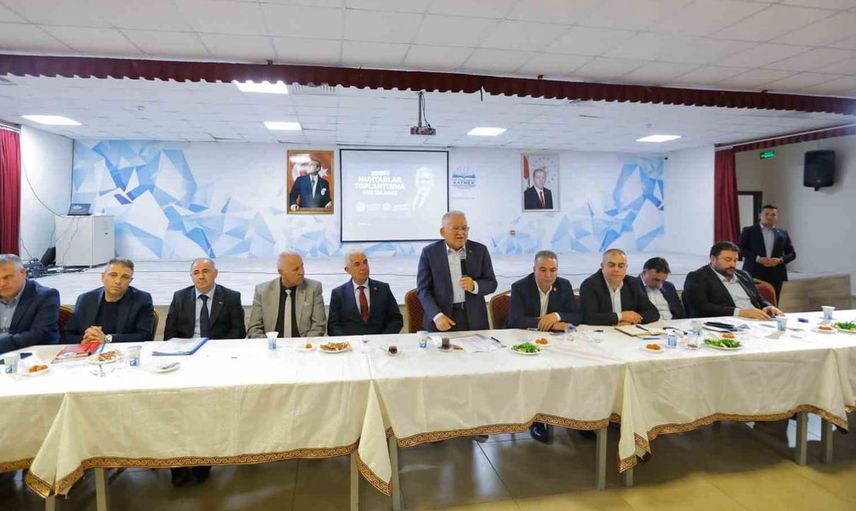 Kırsal mahallelerin ihtiyaçları değerlendirildi: Başkan Büyükkılıç muhtarlarla buluştu
