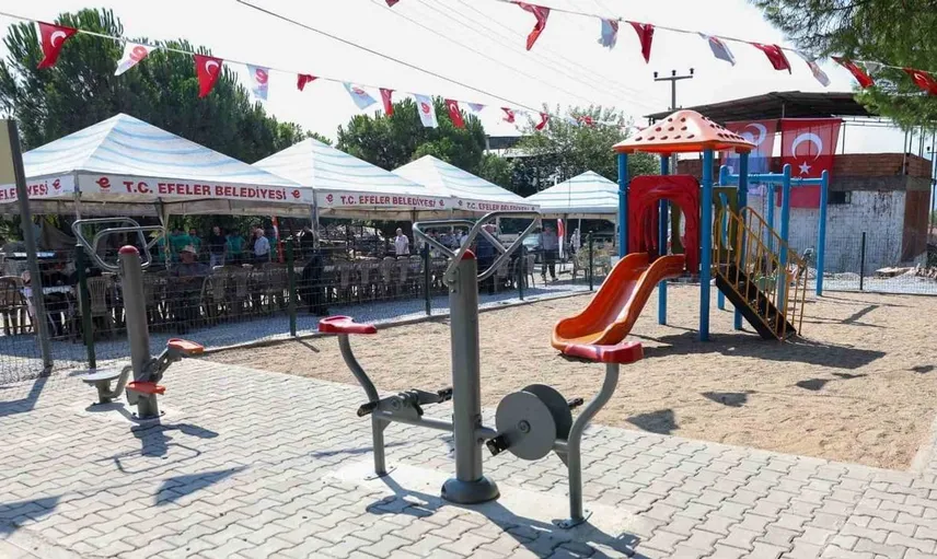 Yeni park açılışı ile Pınardere Mahallesi'nde sosyal yaşam canlanıyor